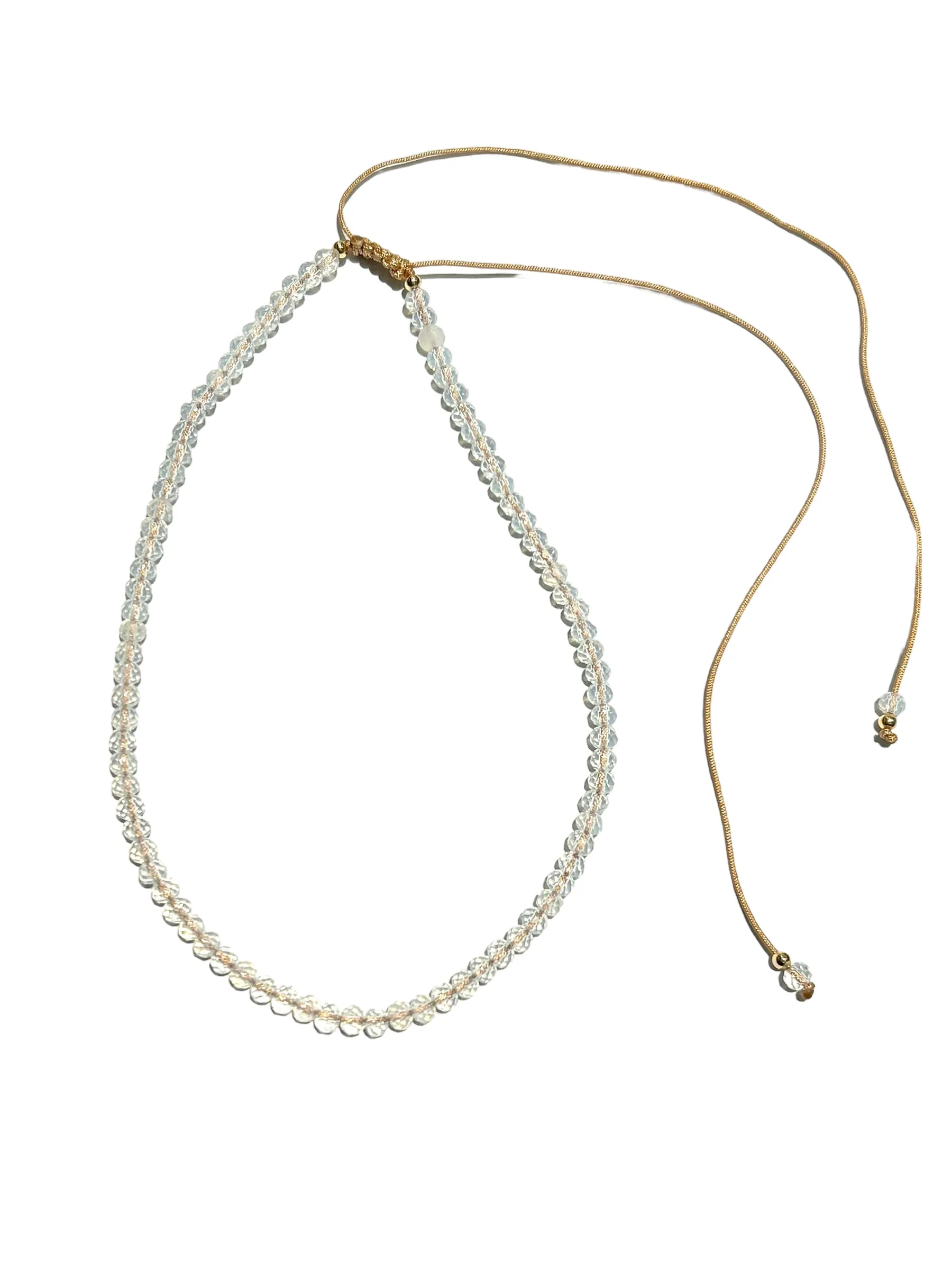 E-HC DESIGNS- Full Crystal Adjustable Choker (many colors available)