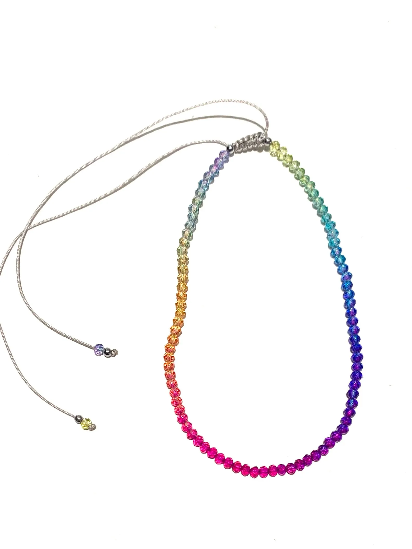 E-HC DESIGNS- Full Crystal Adjustable Choker (many colors available)