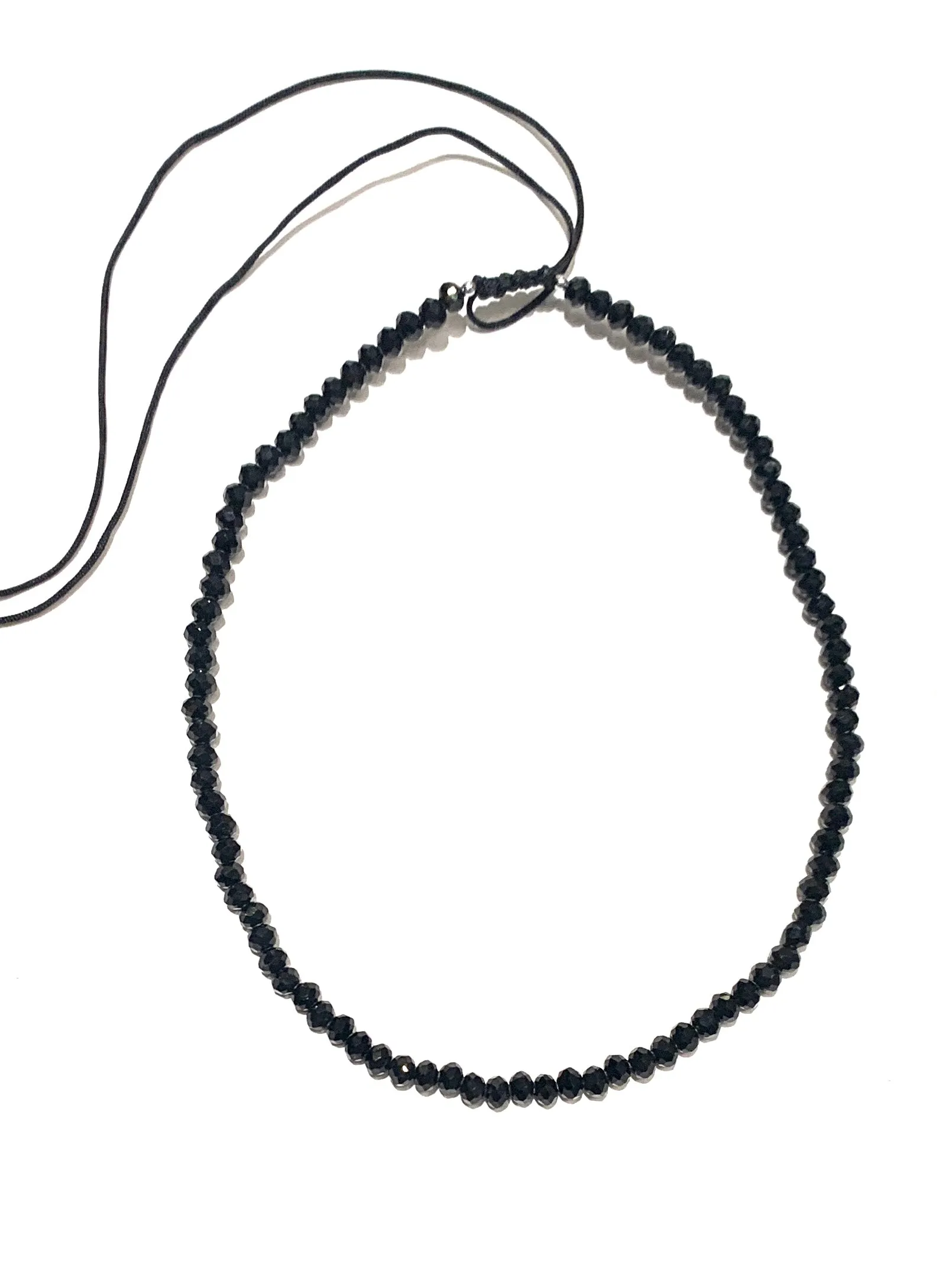 E-HC DESIGNS- Full Crystal Adjustable Choker (many colors available)