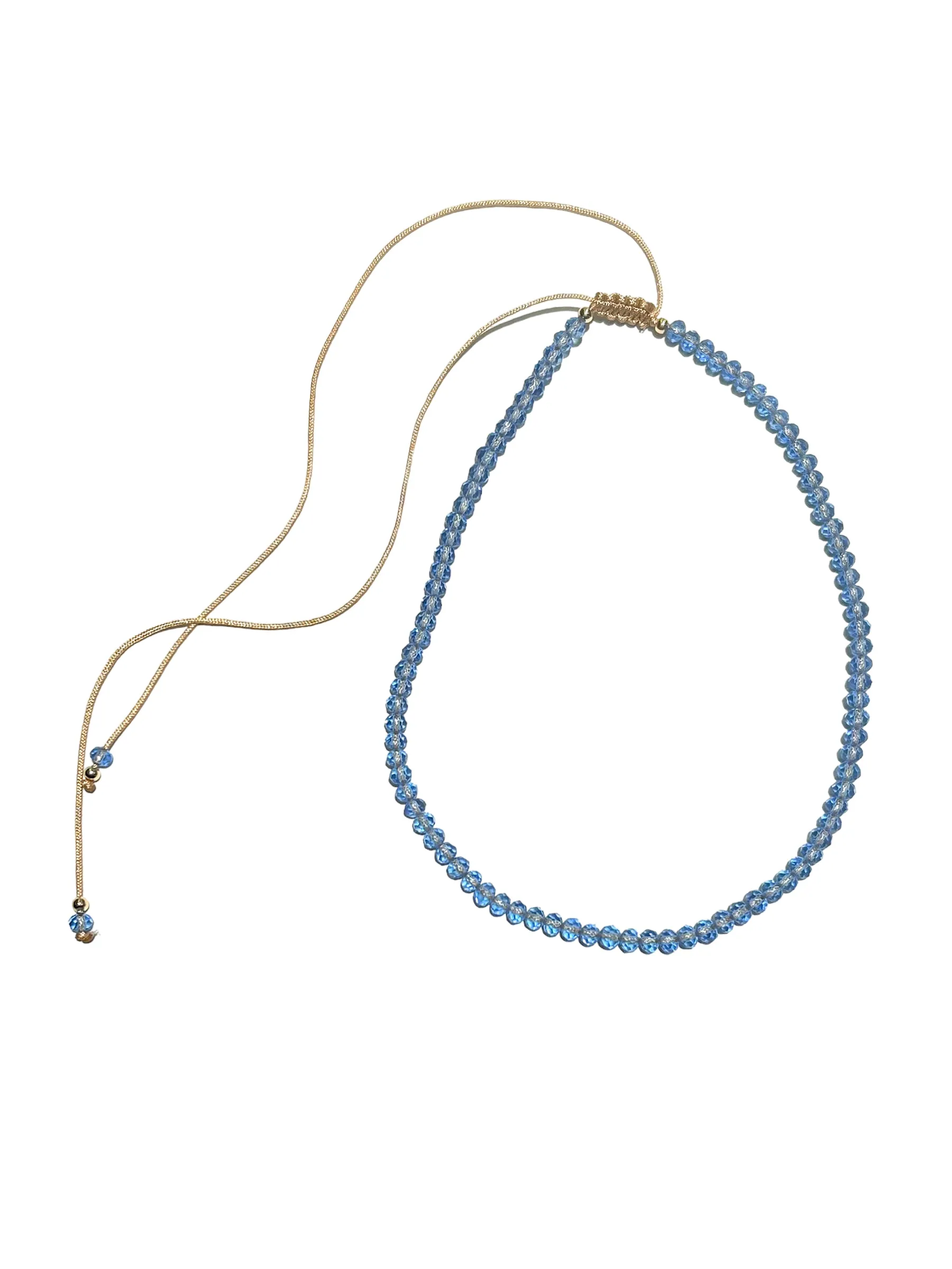 E-HC DESIGNS- Full Crystal Adjustable Choker (many colors available)