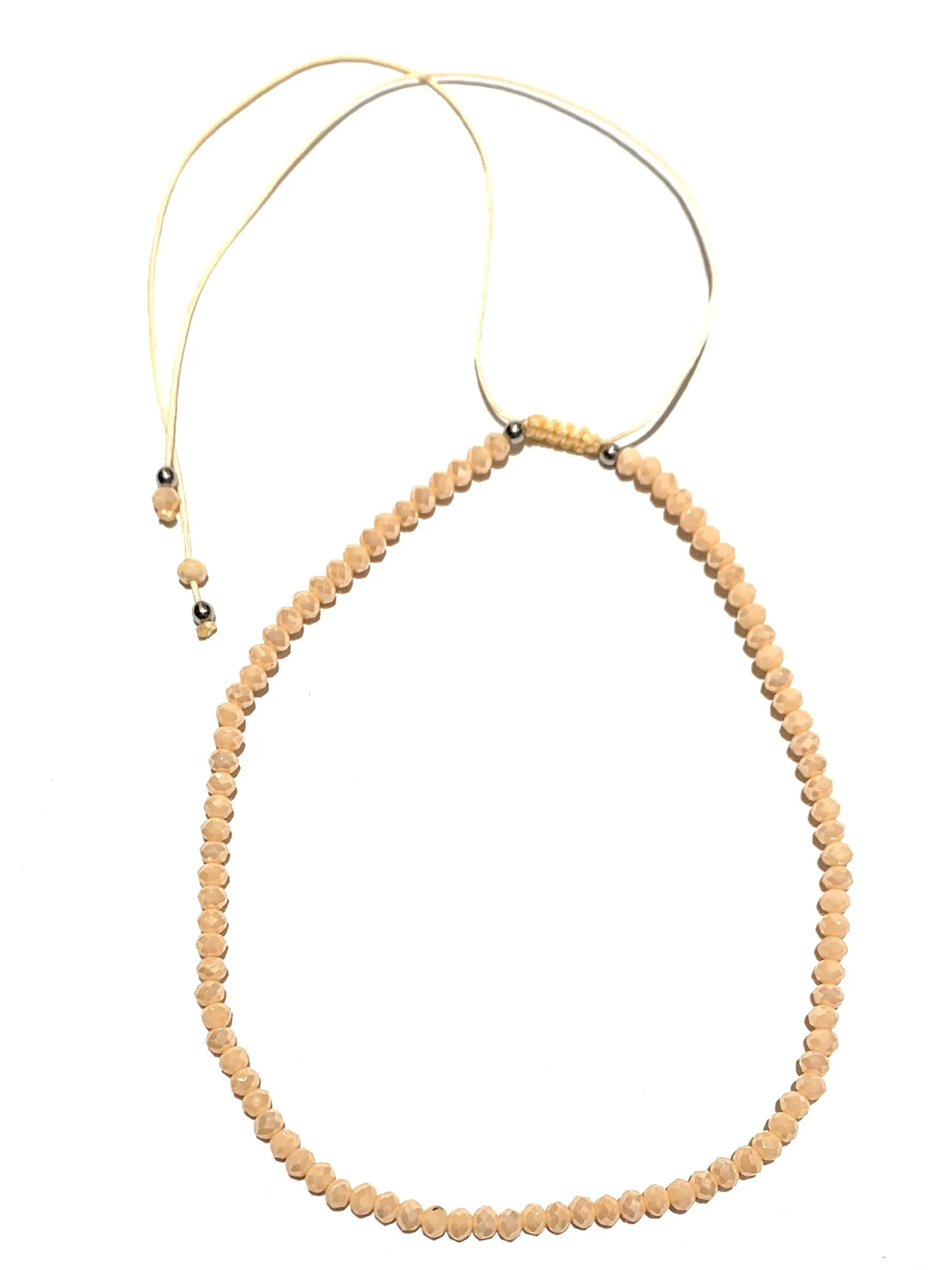 E-HC DESIGNS- Full Crystal Adjustable Choker (many colors available)