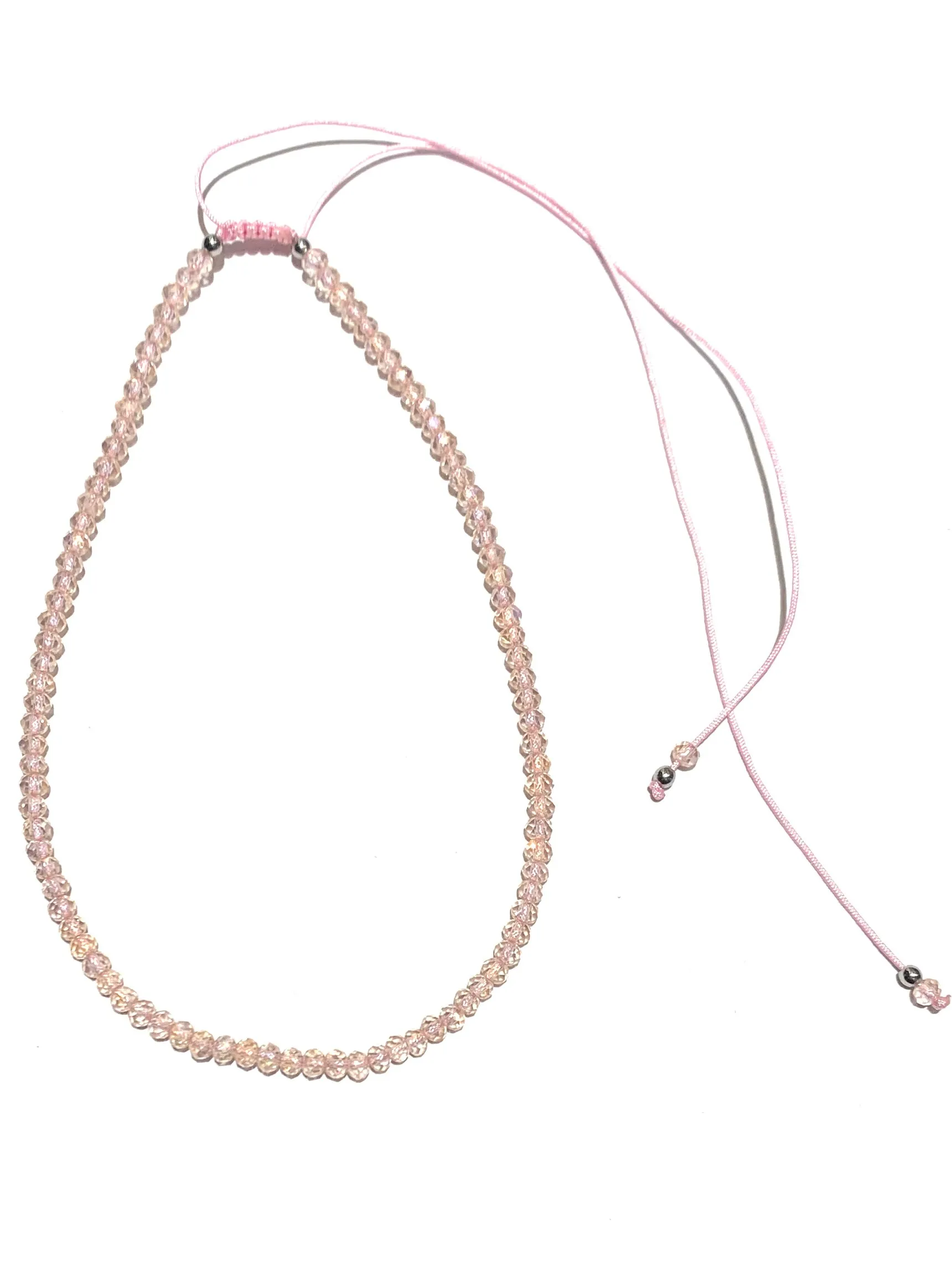 E-HC DESIGNS- Full Crystal Adjustable Choker (many colors available)