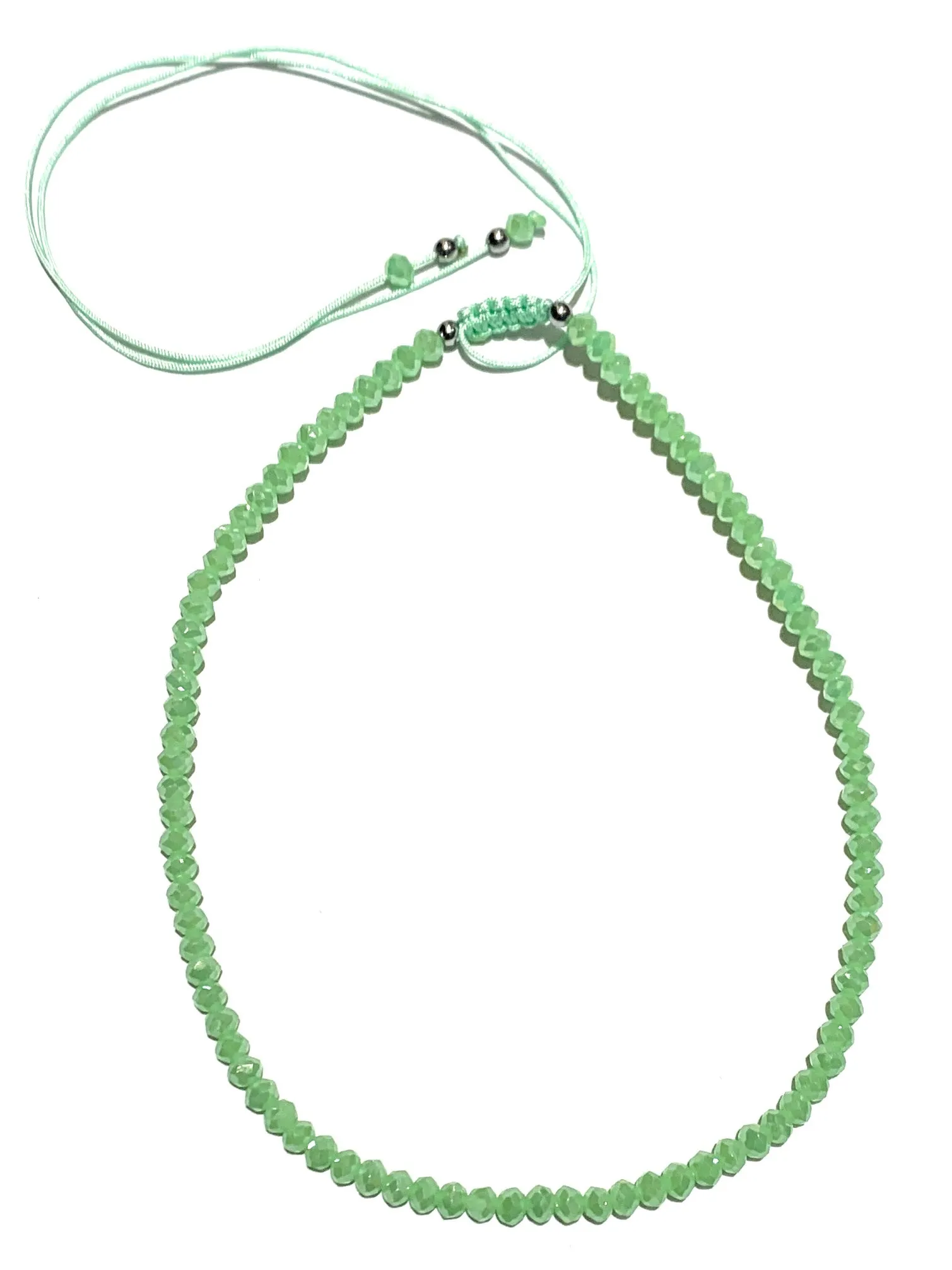 E-HC DESIGNS- Full Crystal Adjustable Choker (many colors available)
