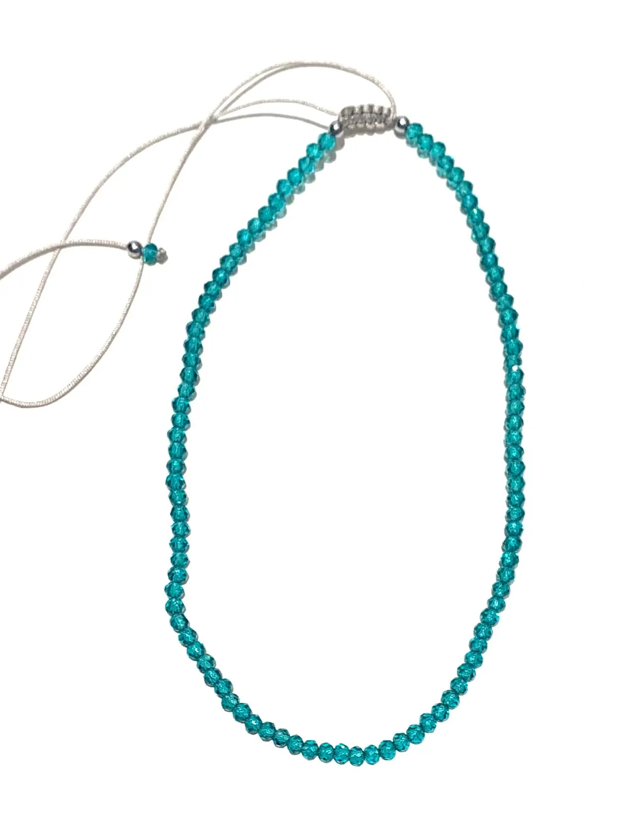 E-HC DESIGNS- Full Crystal Adjustable Choker (many colors available)