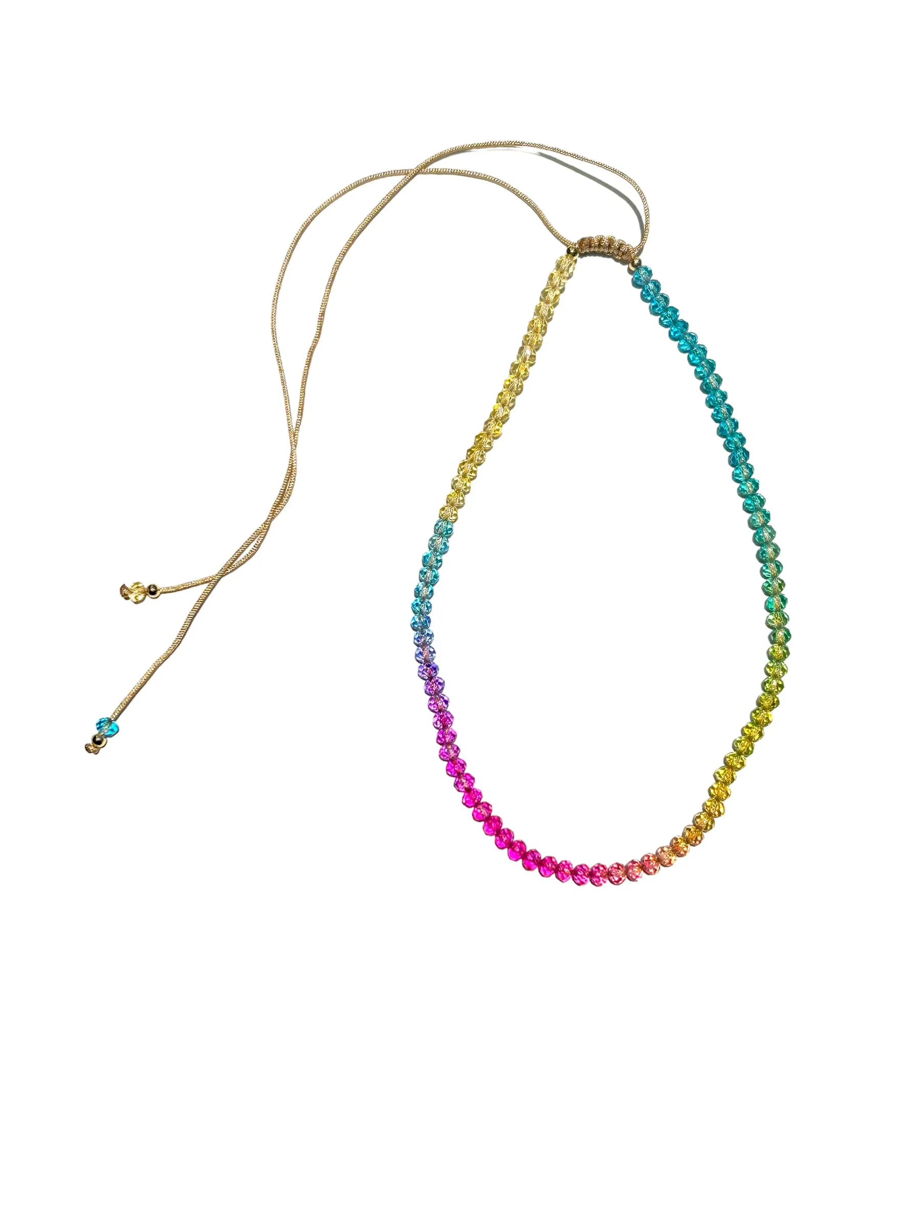 E-HC DESIGNS- Full Crystal Adjustable Choker (many colors available)