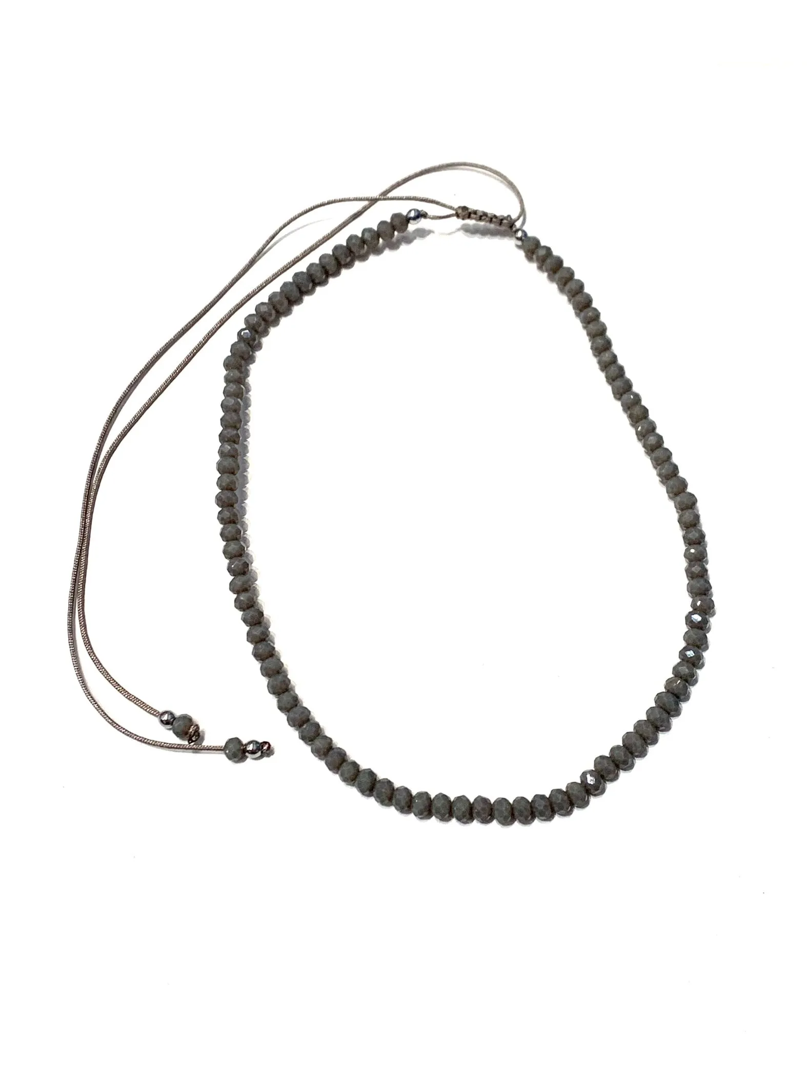 E-HC DESIGNS- Full Crystal Adjustable Choker (many colors available)