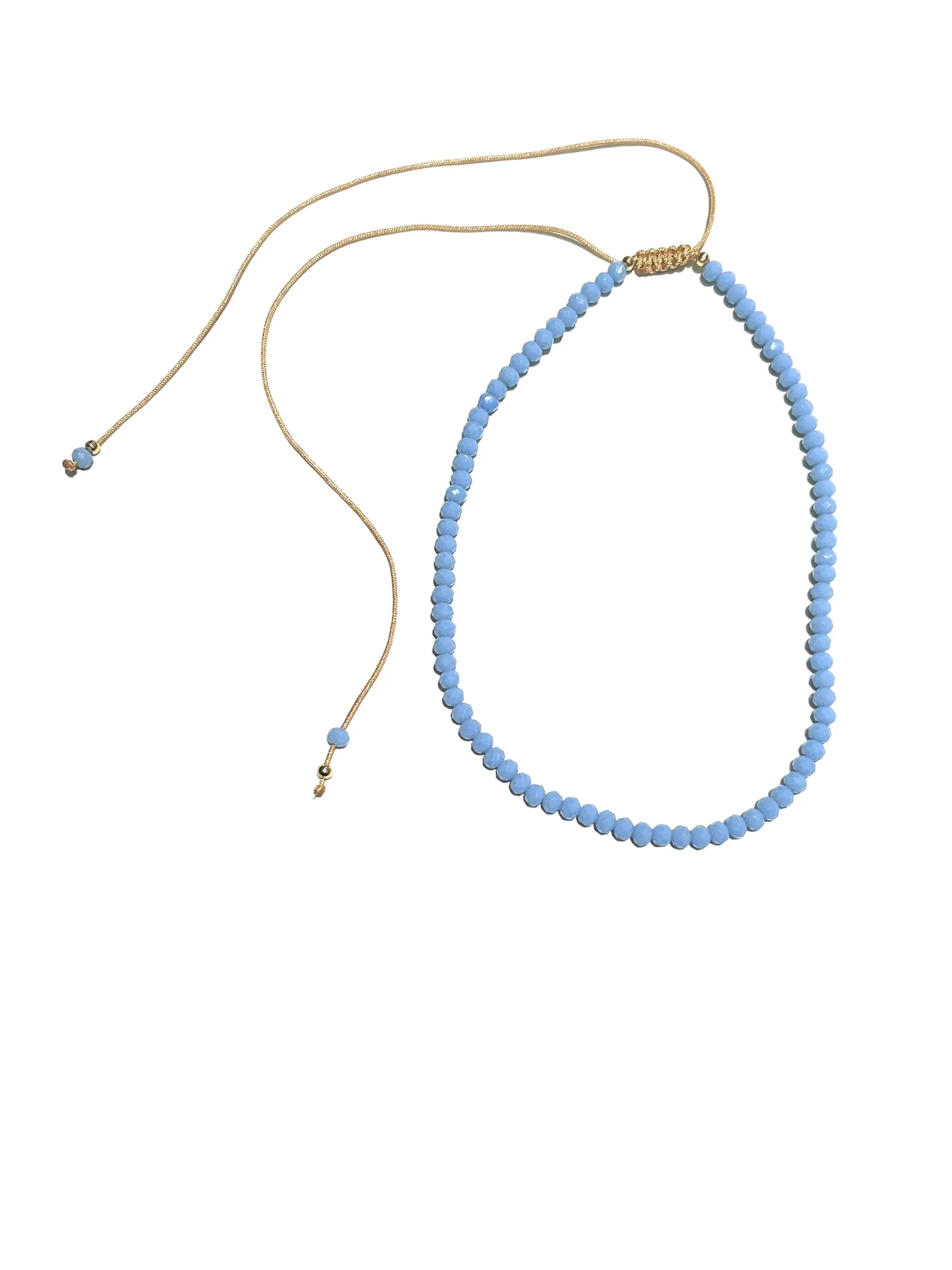 E-HC DESIGNS- Full Crystal Adjustable Choker (many colors available)