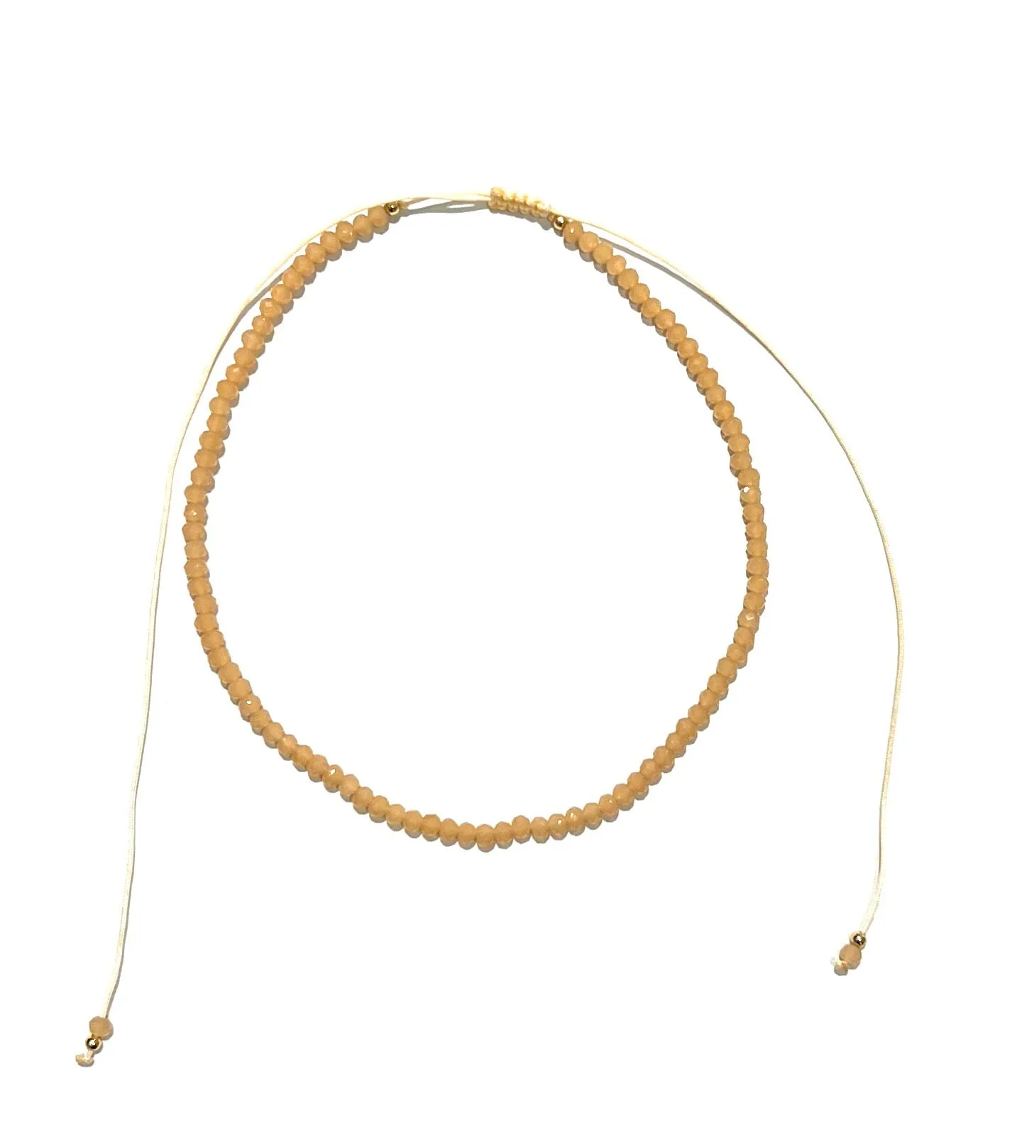 E-HC DESIGNS- Full Crystal Adjustable Choker (many colors available)