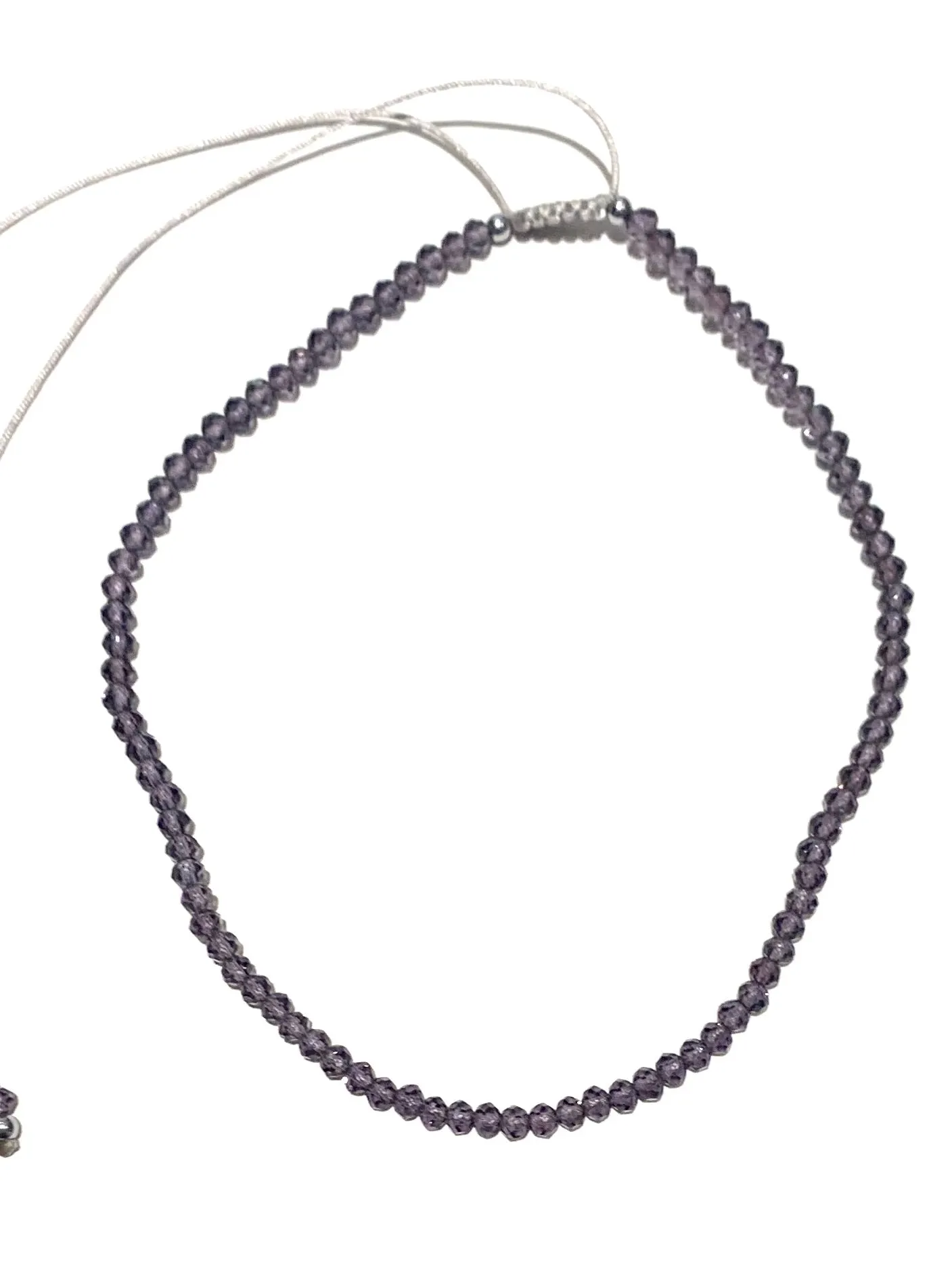 E-HC DESIGNS- Full Crystal Adjustable Choker (many colors available)