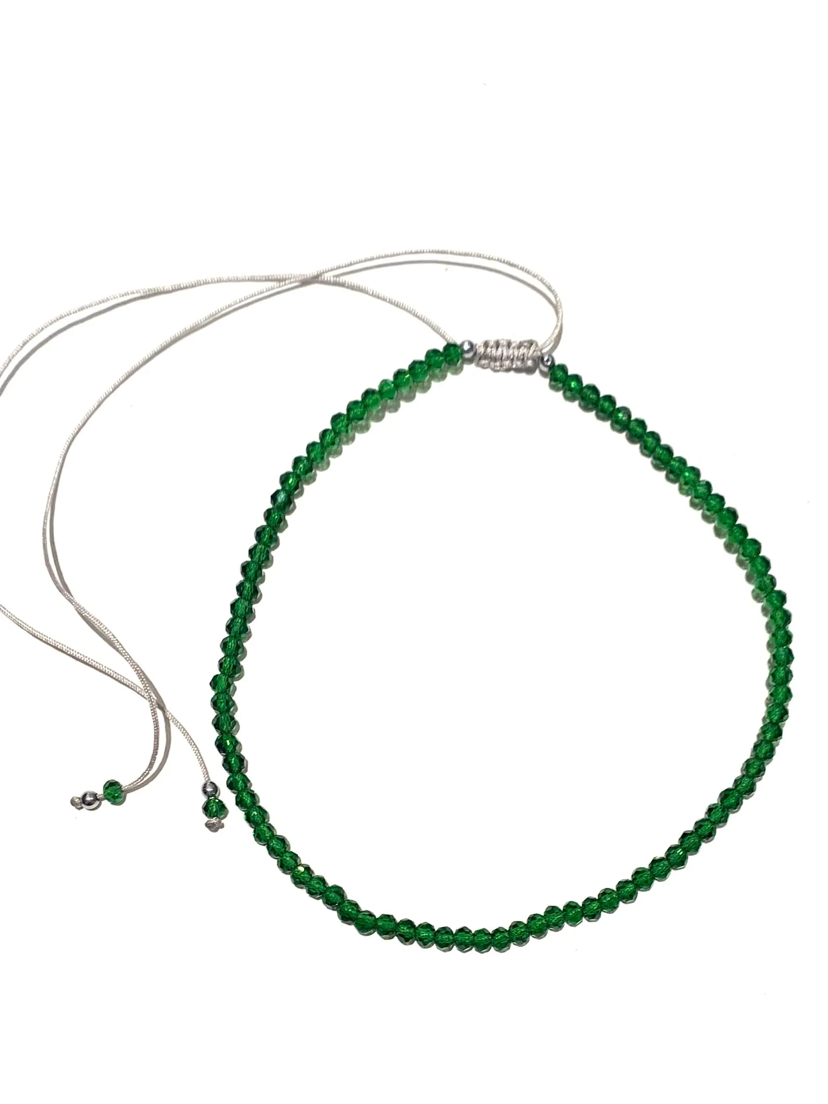 E-HC DESIGNS- Full Crystal Adjustable Choker (many colors available)