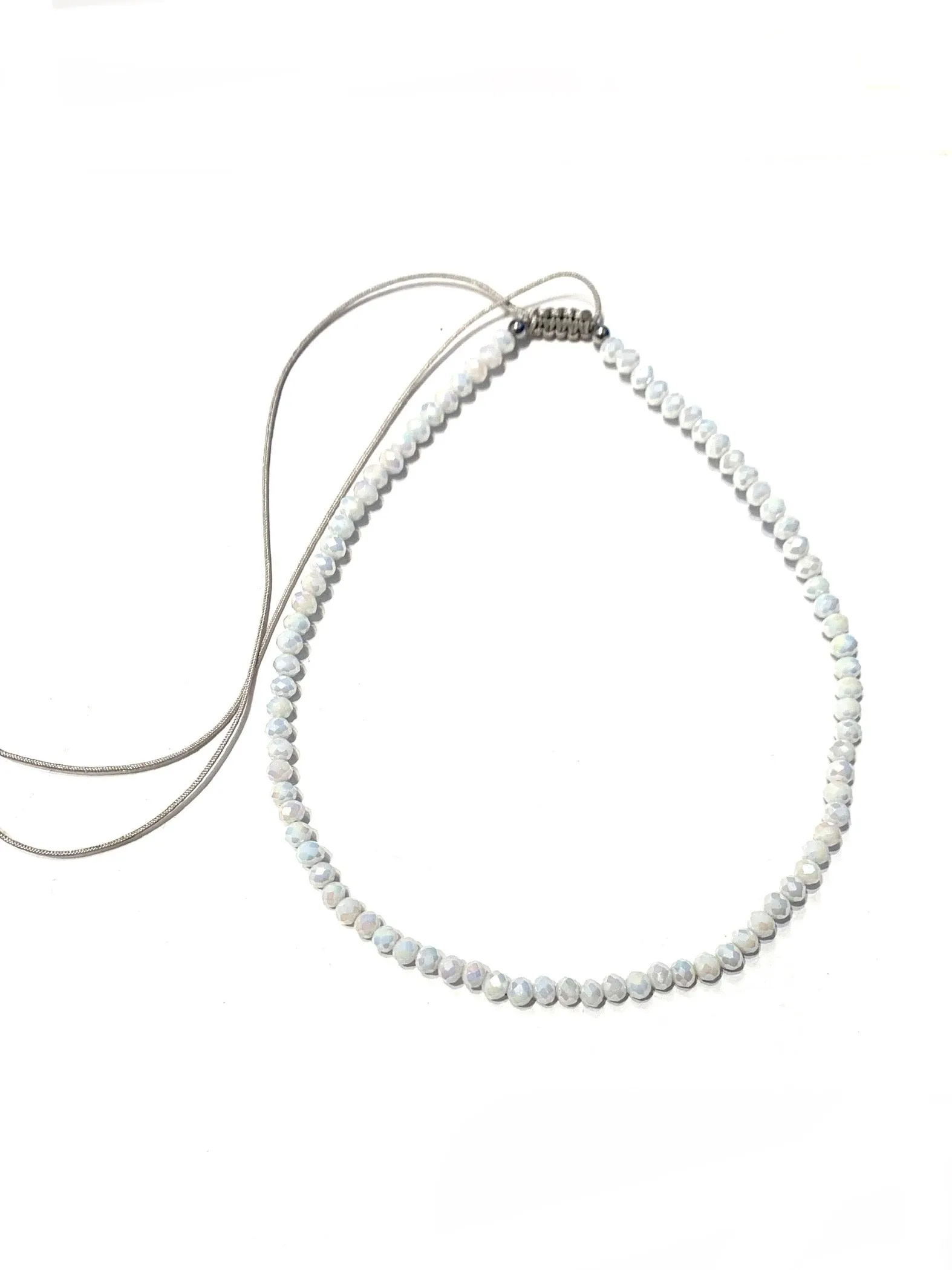 E-HC DESIGNS- Full Crystal Adjustable Choker (many colors available)