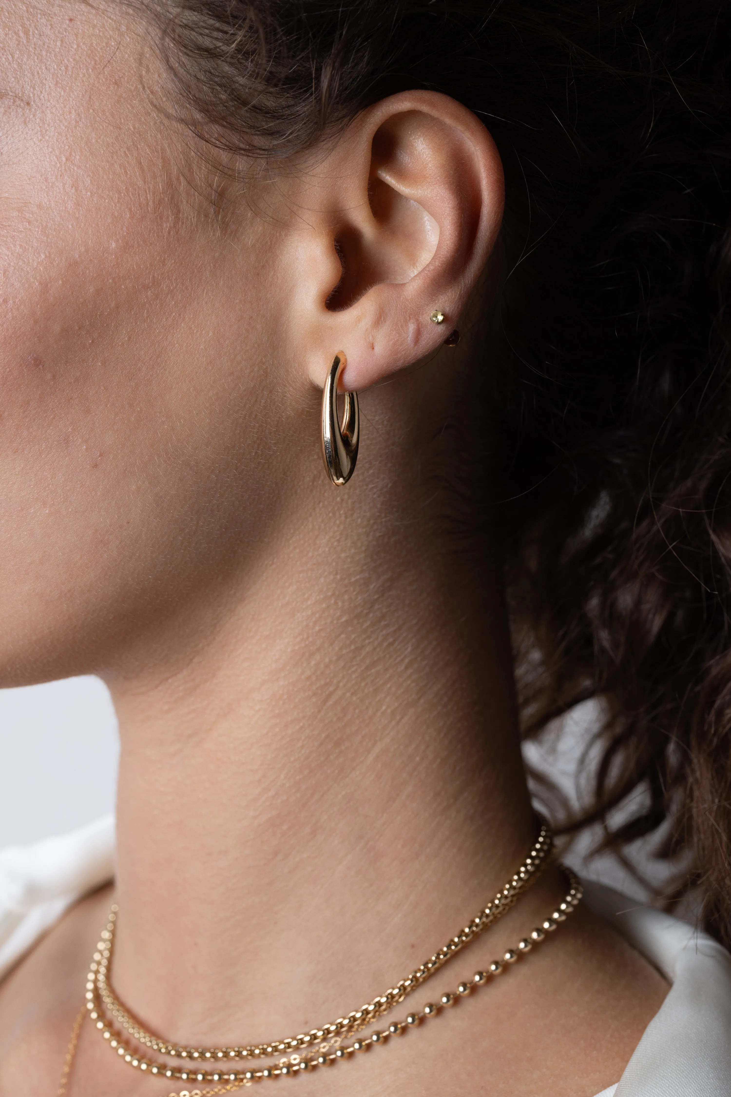 Ellora Puff Hoops