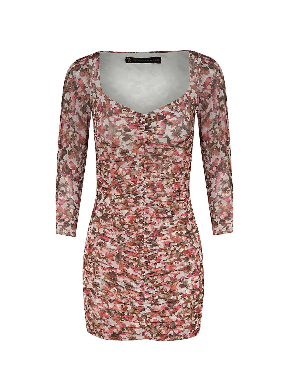 Elsie Detail Short Dress ::RET