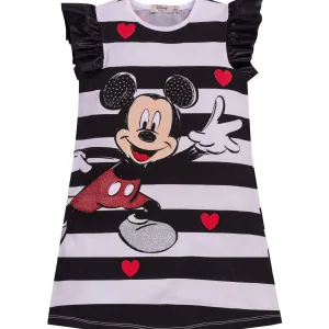 EMC - Mickey Stripe Dress - Black