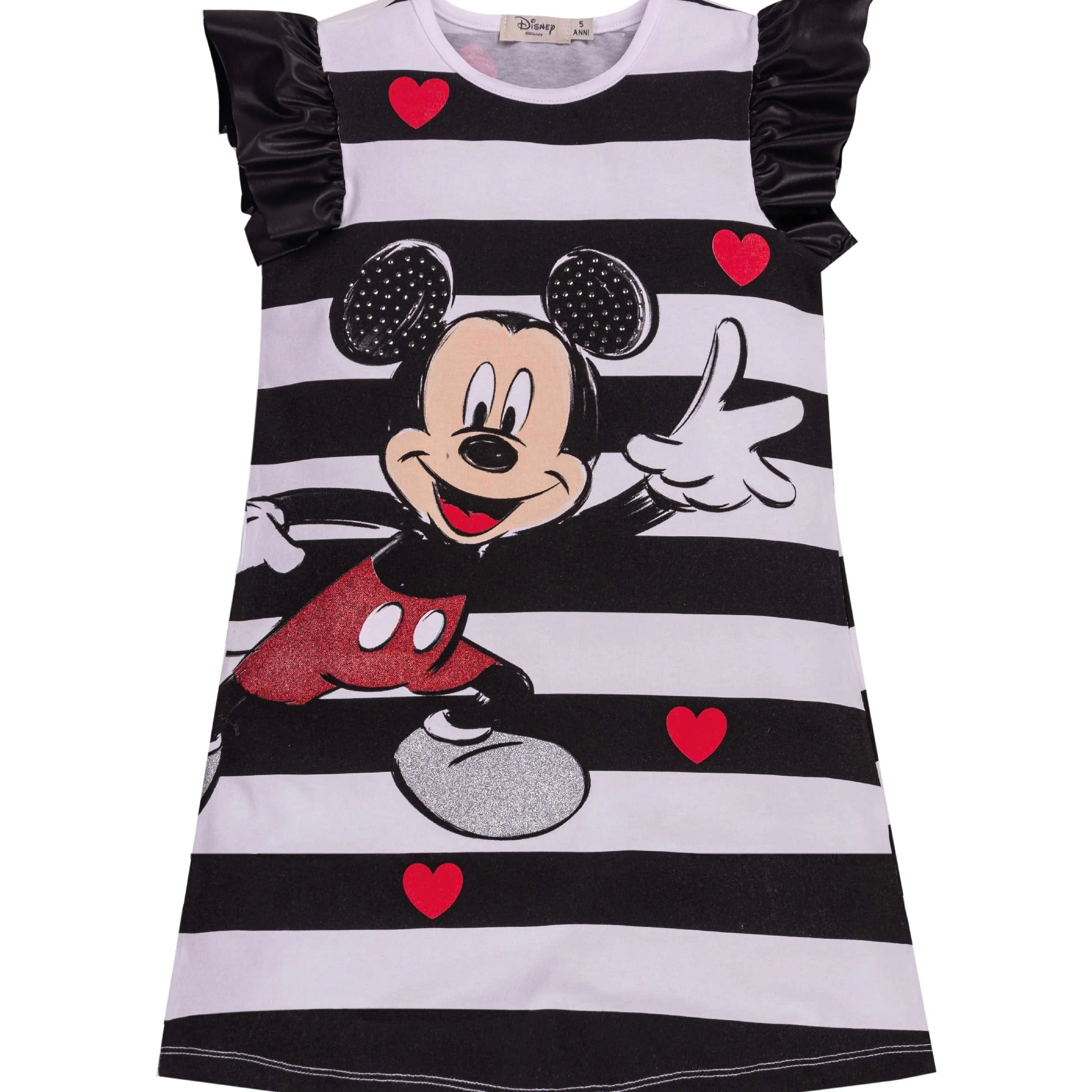 EMC - Mickey Stripe Dress - Black
