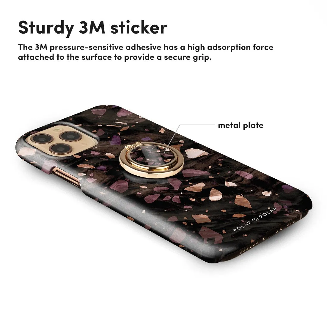 Eminence Terrazzo Gem | Phone Ring Holder  (Non-MagSafe)