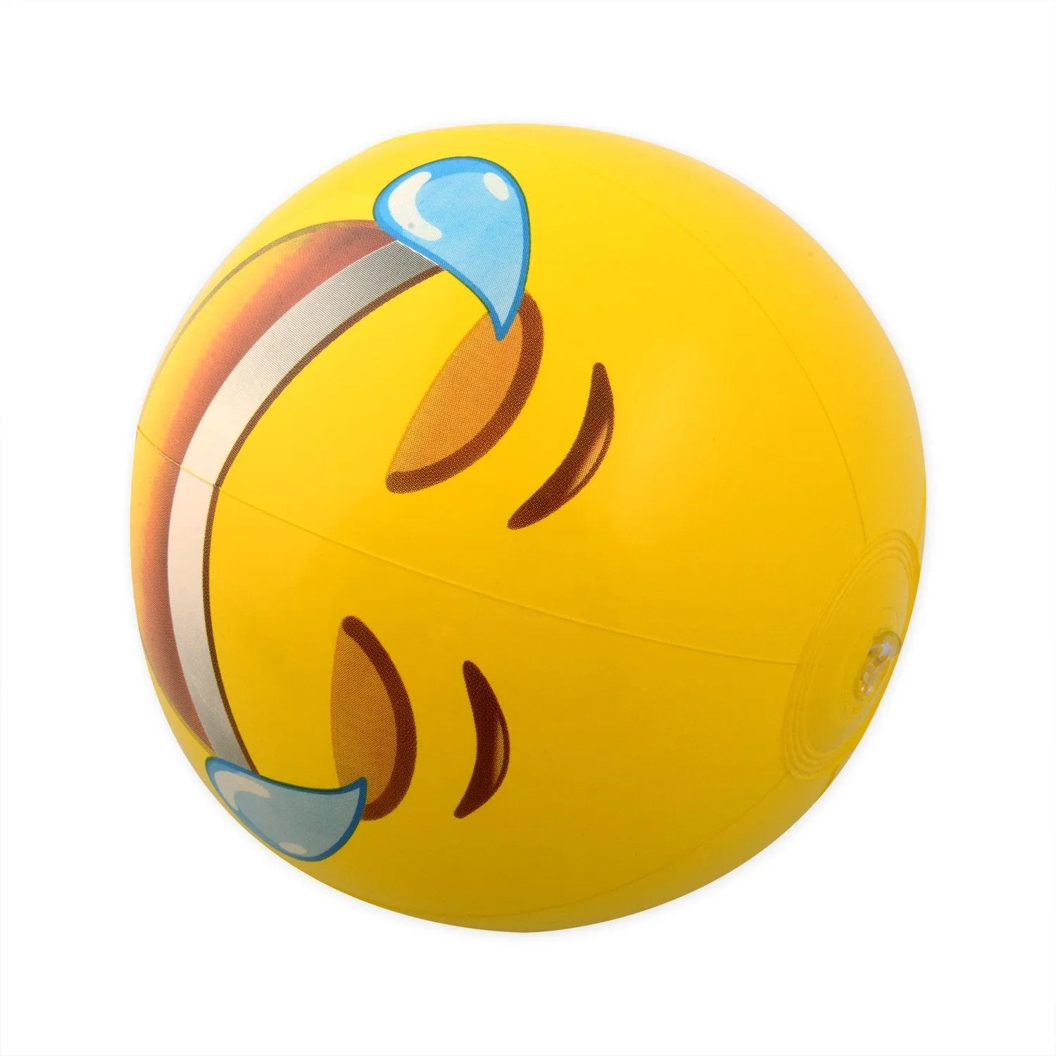Emoji Inflatable Beach Balls, 12" - 12 Pack