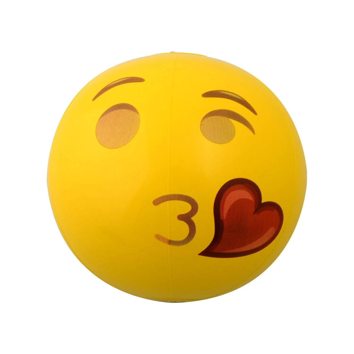 Emoji Inflatable Beach Balls, 12" - 12 Pack