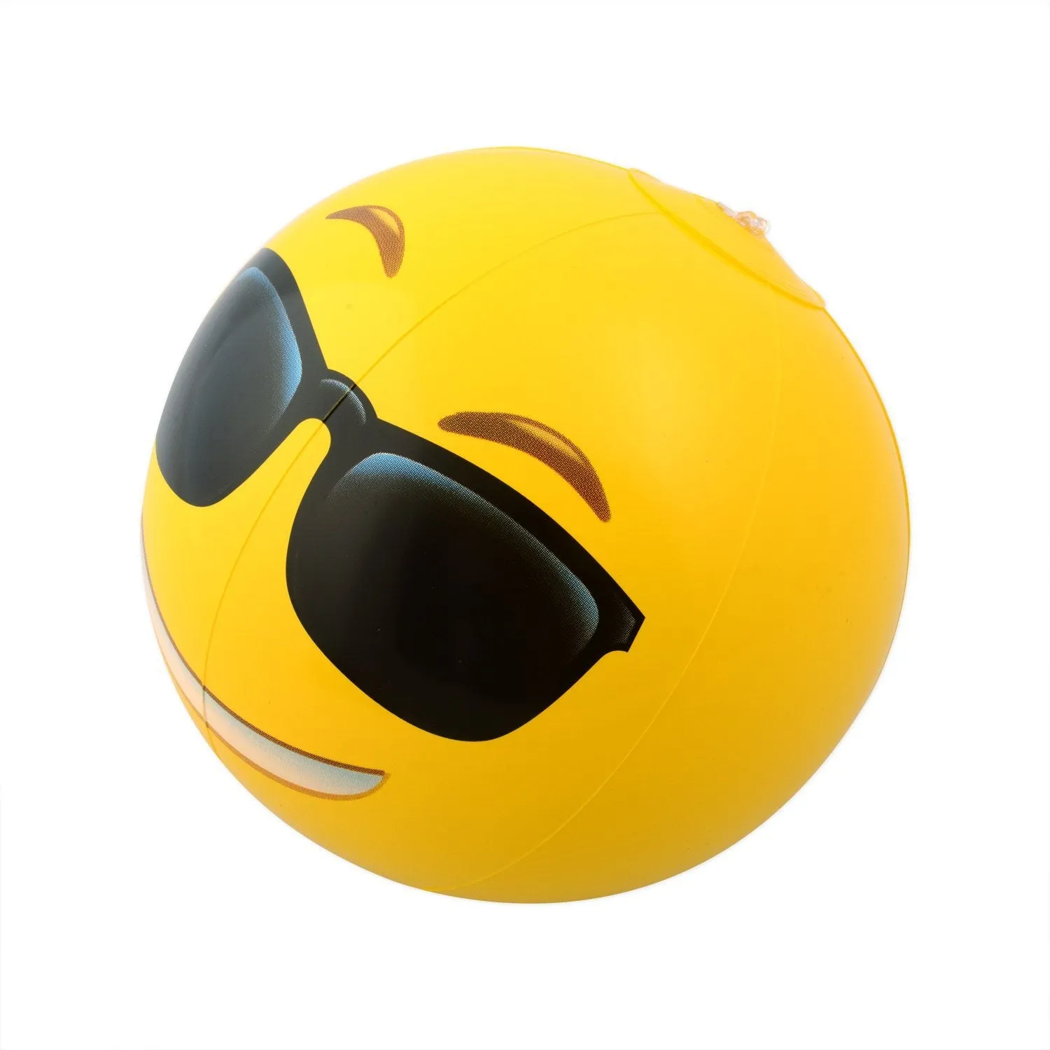 Emoji Inflatable Beach Balls, 12" - 12 Pack