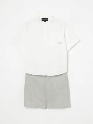 Emporio Armani Clothing Set Kids White