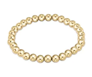 ENewton Classic 6mm Bead Bracelet - Gold