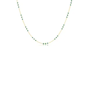 enewton Emerald Hope Joy Gold Choker Necklace