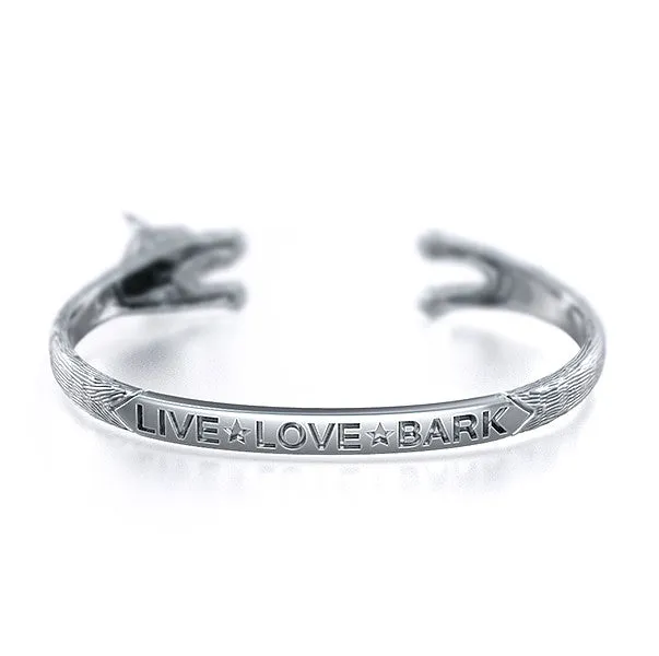 English Bulldog Breed Jewelry Cuddle Cuff Bracelet