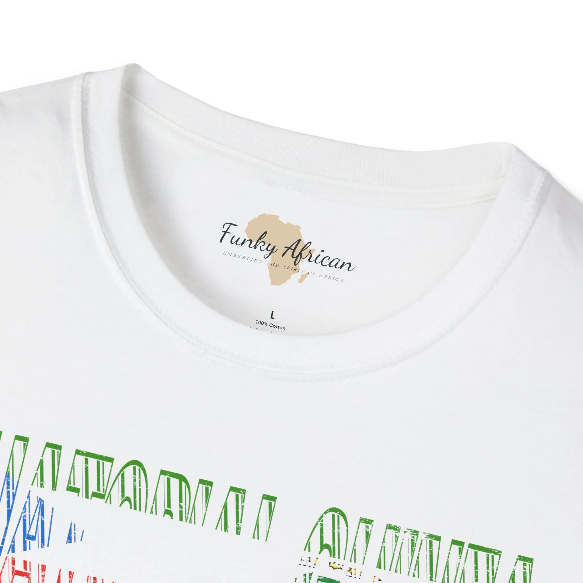 Equatorial Guinea text unisex softstyle tee