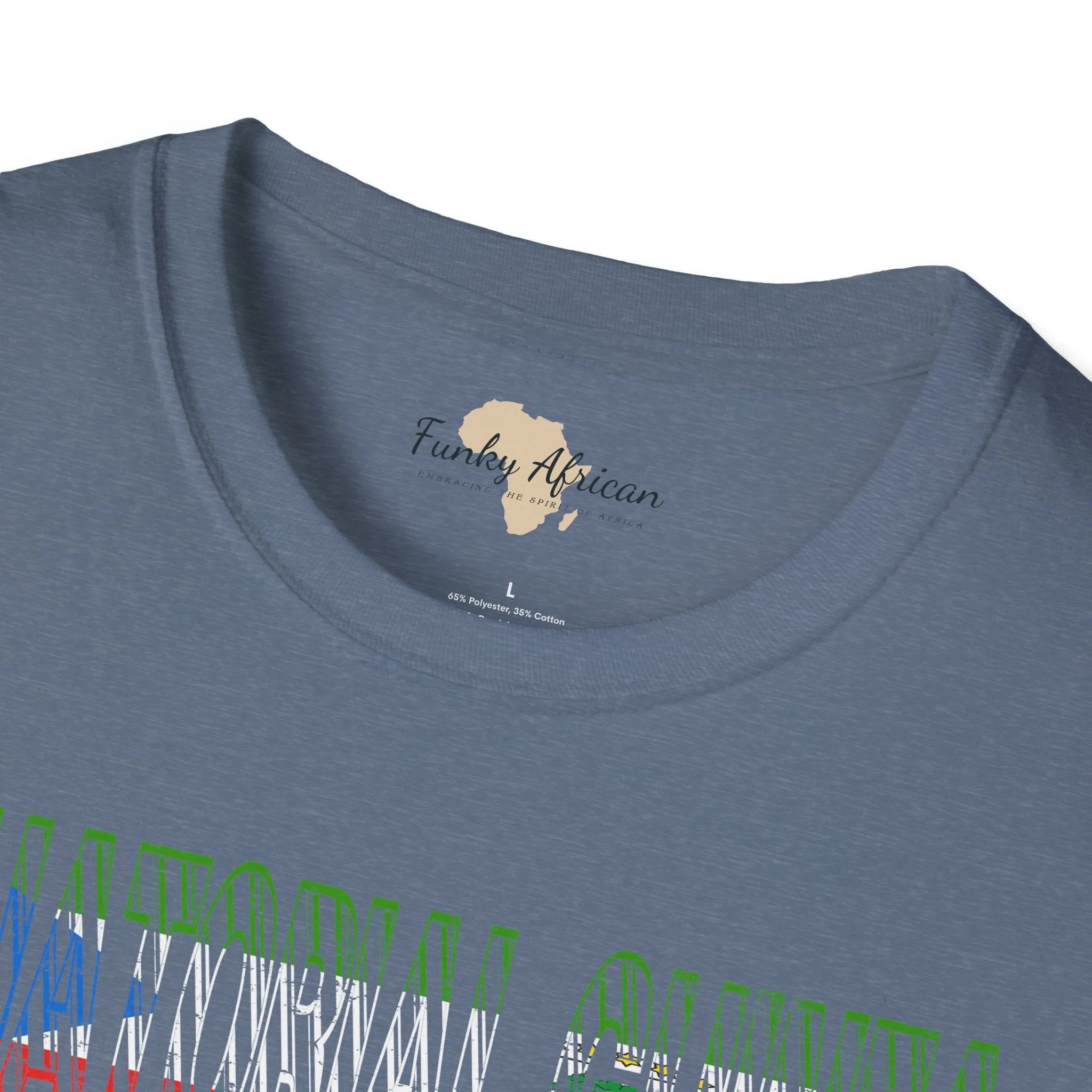 Equatorial Guinea text unisex softstyle tee