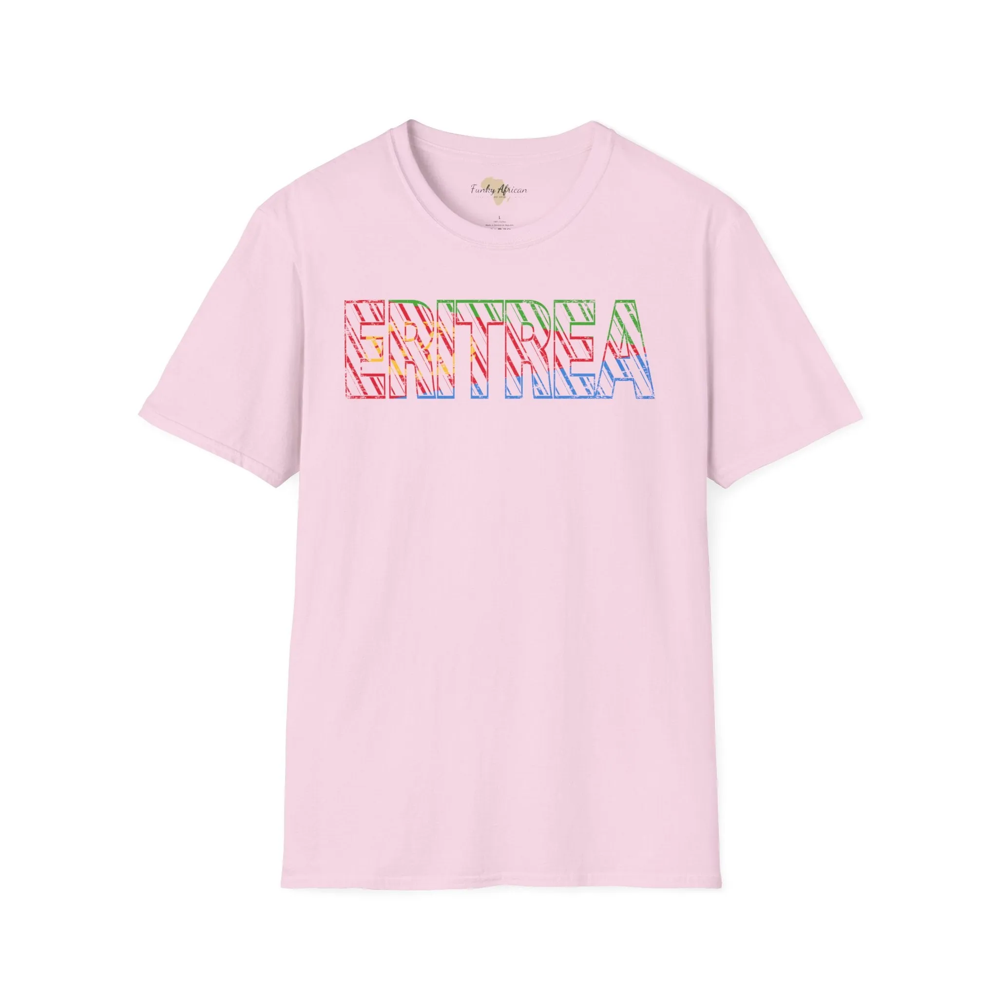 Eritrea text unisex softstyle tee