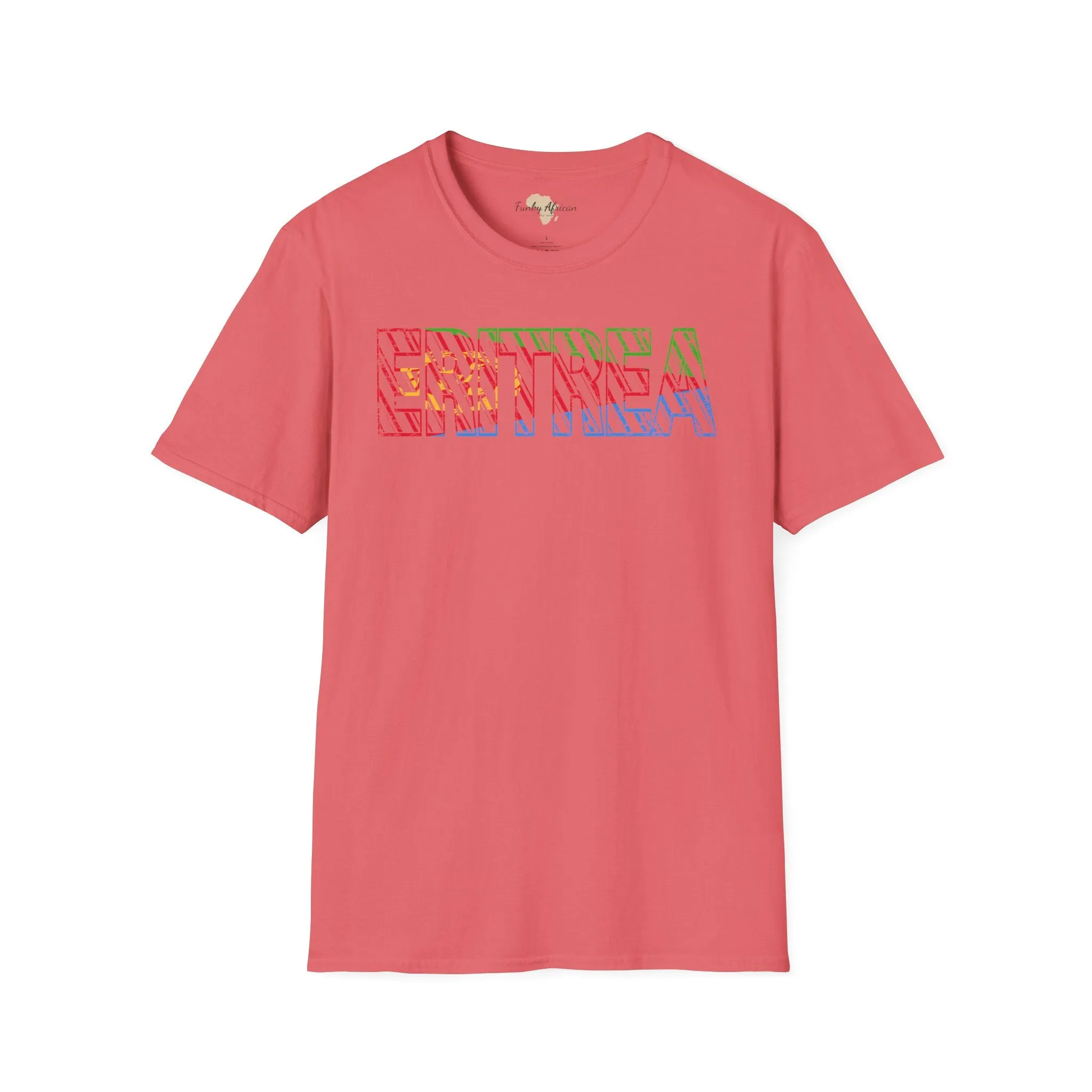 Eritrea text unisex softstyle tee