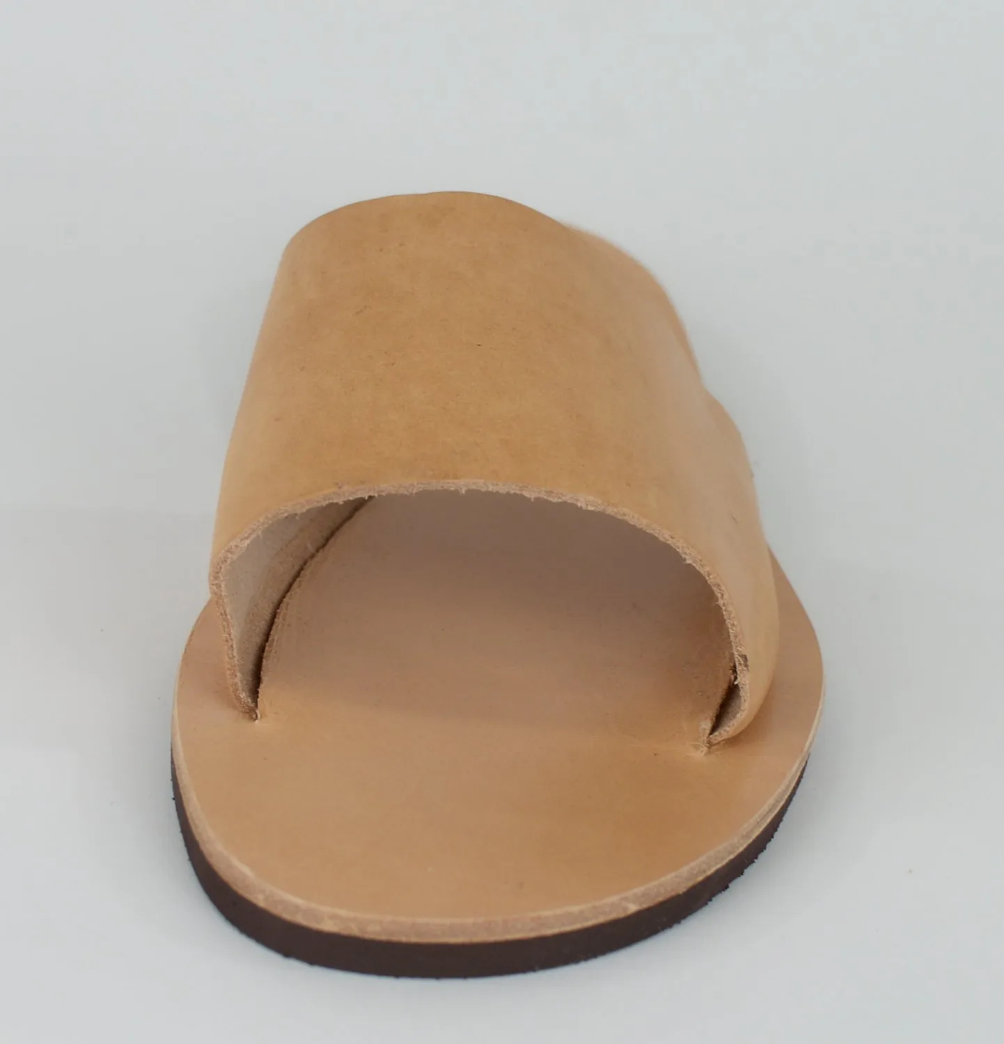 EROS NATURAL LEATHER SANDALS