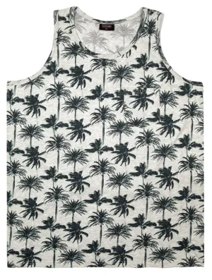 Espionage Mens Big Size Printed Summer Vest (SS18)