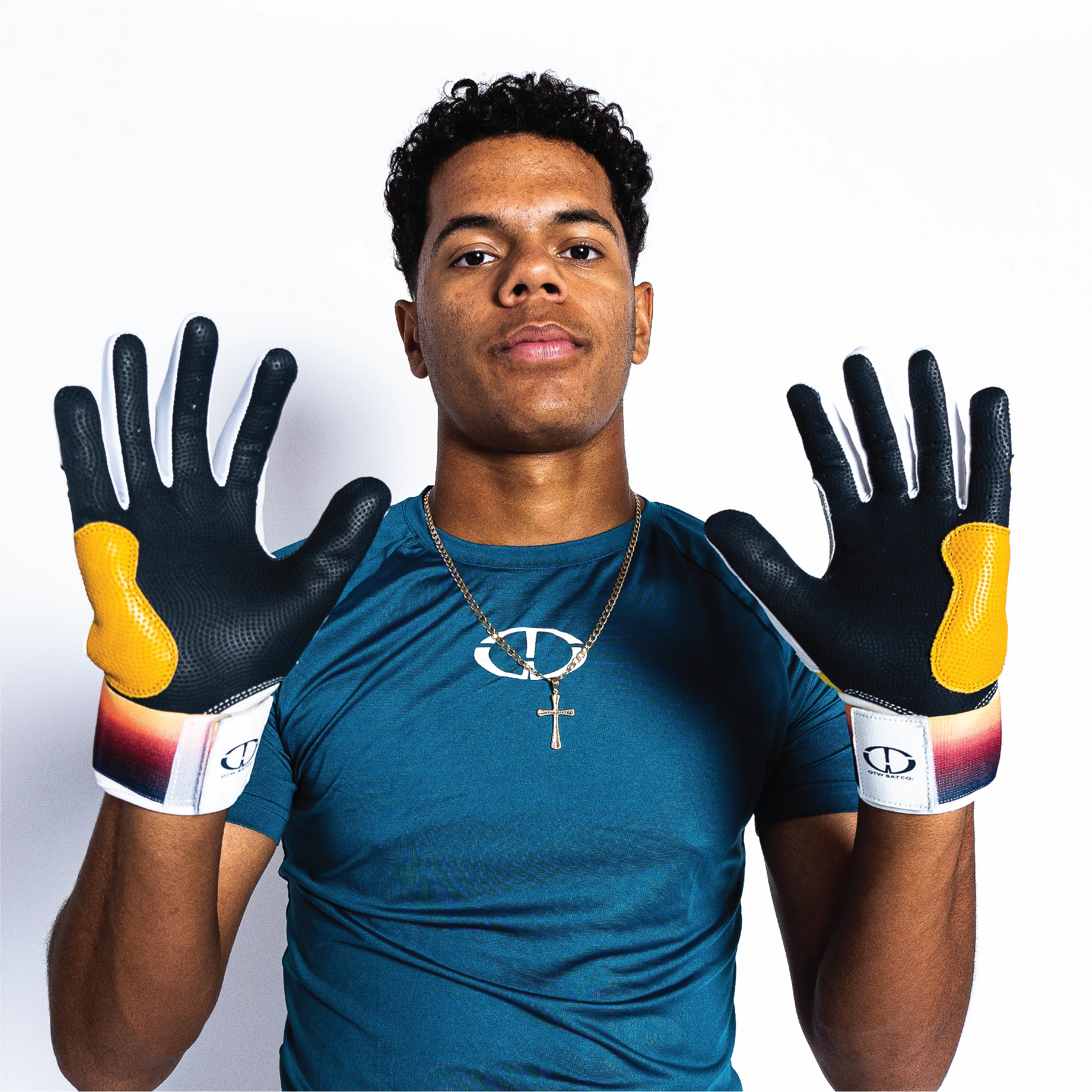 Exclusive Limited Edition Sunset Cuff Batting Gloves