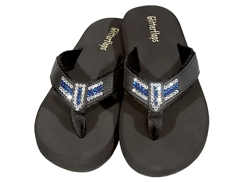 Fan Pride - Blue and Crystal