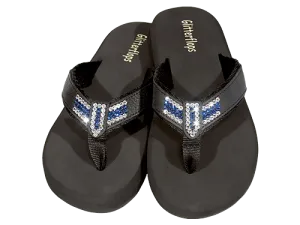 Fan Pride - Blue and Crystal