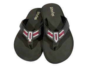 Fan Pride - Maroon and Crystal