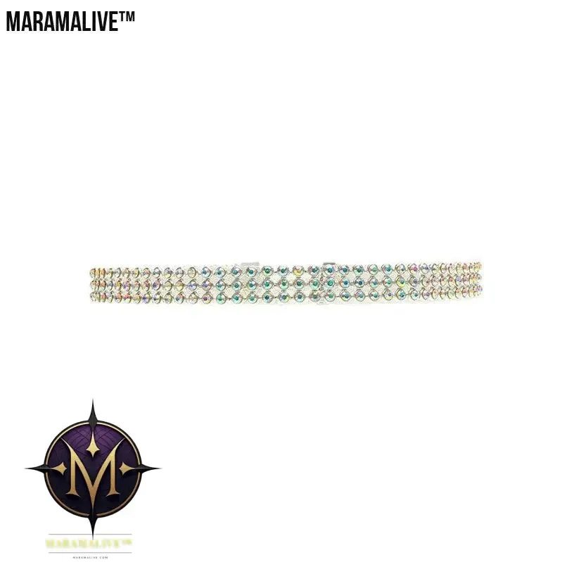 Fashion Women Full Crystal Rhinestone Choker Necklace Wedding Jewelry Chokers Necklaces for Women
