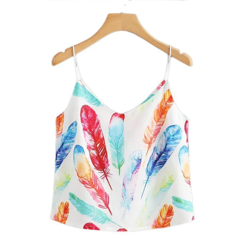 Feather Tank Top