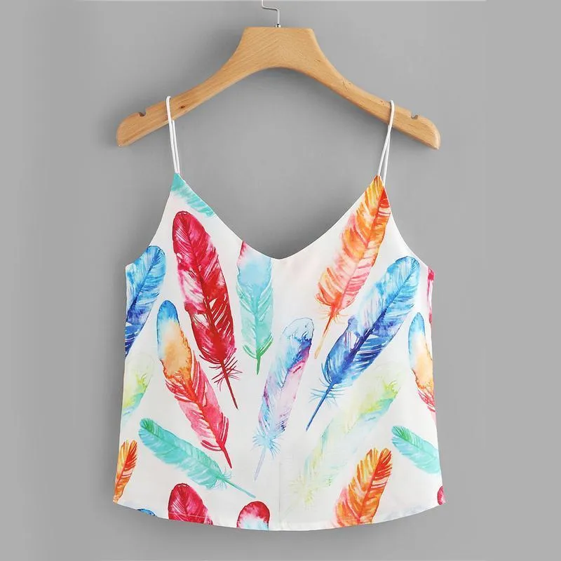 Feather Tank Top