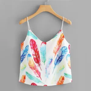 Feather Tank Top