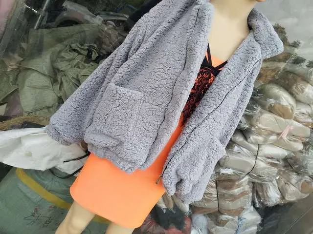 Female Overcoat Casual Teddy Outwear