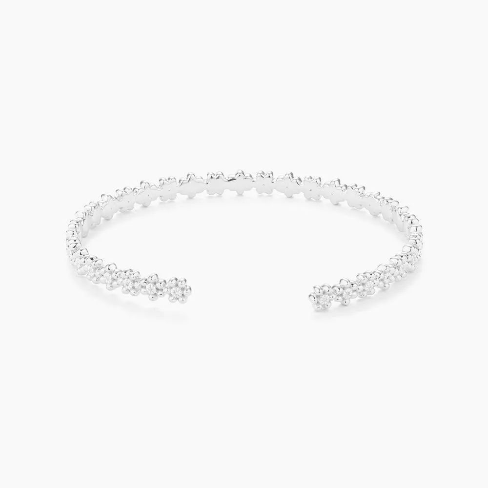 Field Of Daisies Cuff Bracelet