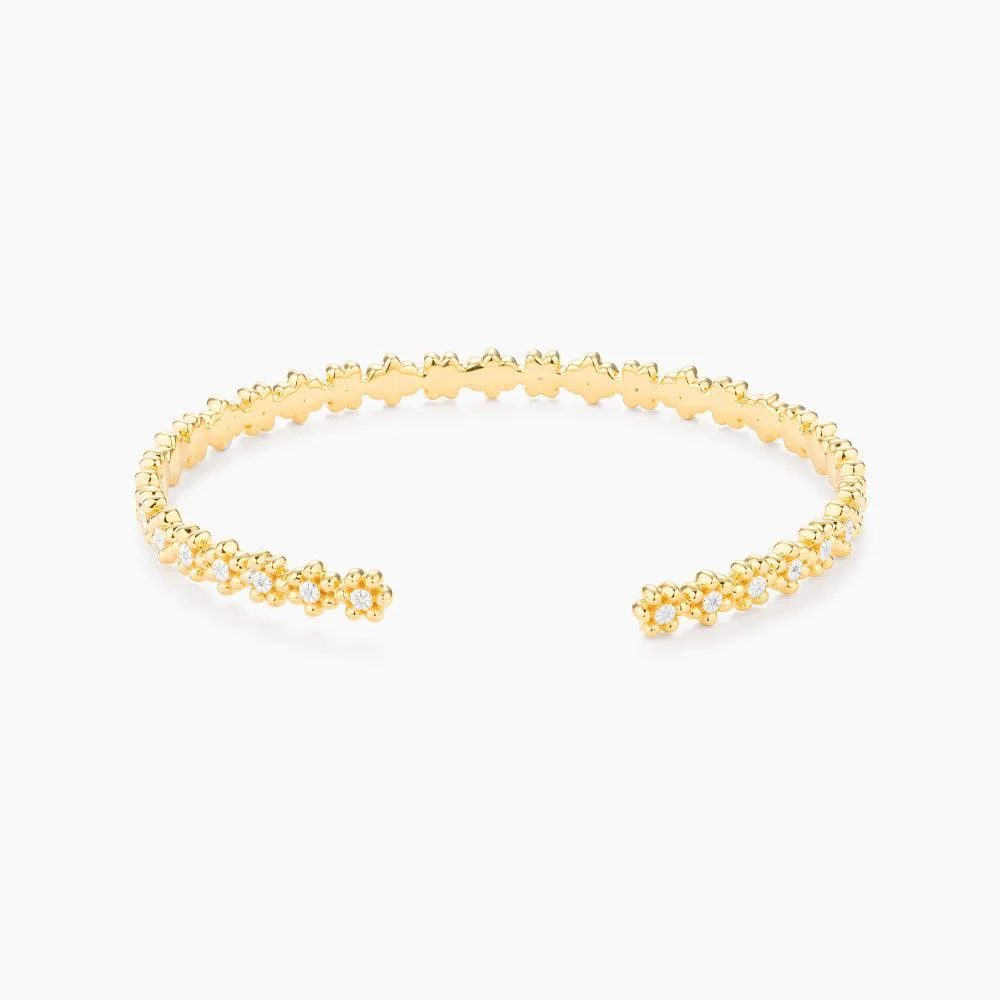 Field Of Daisies Cuff Bracelet
