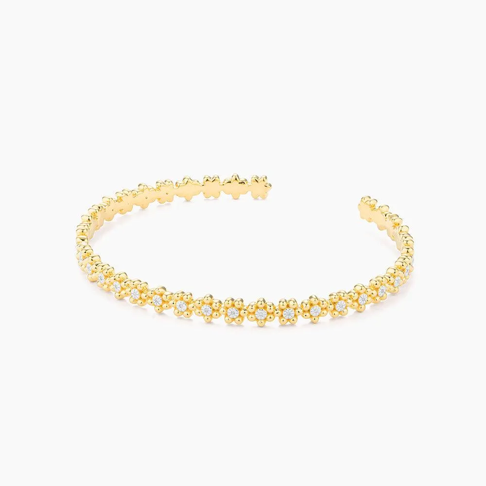 Field Of Daisies Cuff Bracelet