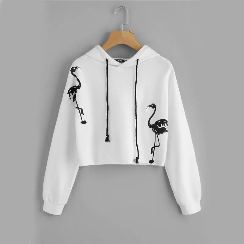 Flamingo Hooded Shirt