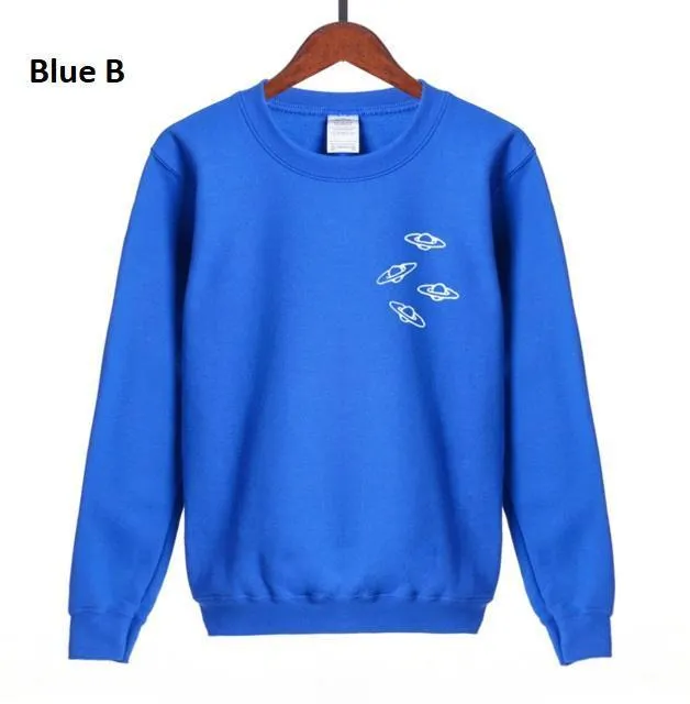 Fleeced O-Neck Sweatshirt
