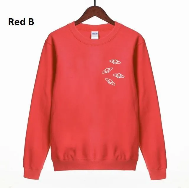 Fleeced O-Neck Sweatshirt