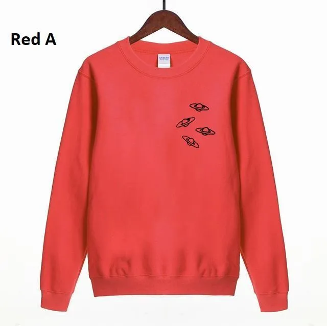 Fleeced O-Neck Sweatshirt