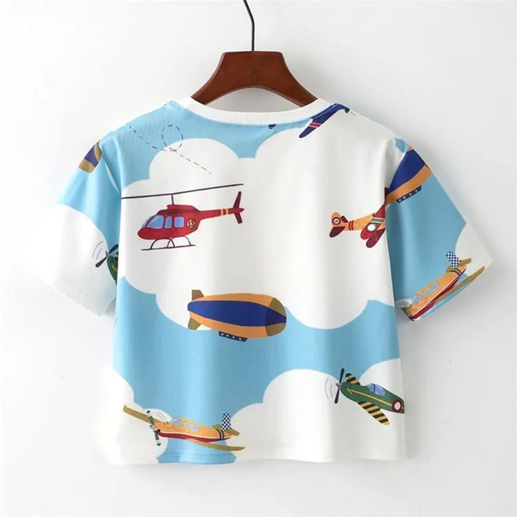 Floral Crop T-Shirt
